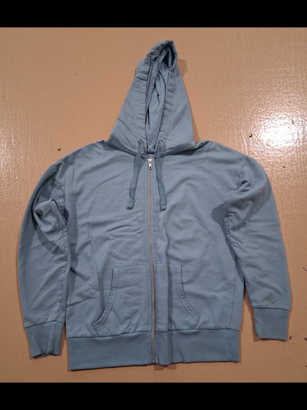 Time and Tru Teal Pullover Hoodie